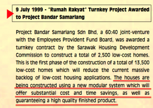 Innovative 'Modular Housing'- CMS Ann Rpt 2000