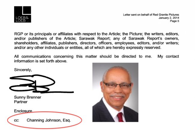 Supervising the case - Mr Channing Johnson is the husband of NKSFB Director Debra Johnson, who manages Riza Aziz's business affairs.