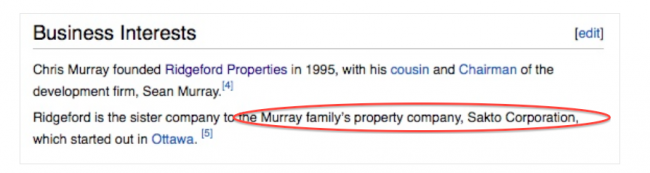 Murray family company was the cover up term used until we exposed the truth.