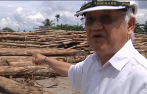 'Eco-wood'? - Hamed has benefitted from vast timber concessions and plantations granted by his cousin the Chief Minister in Sarawak