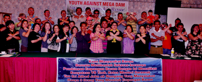 Baram Youth say NO to the Baram Dam