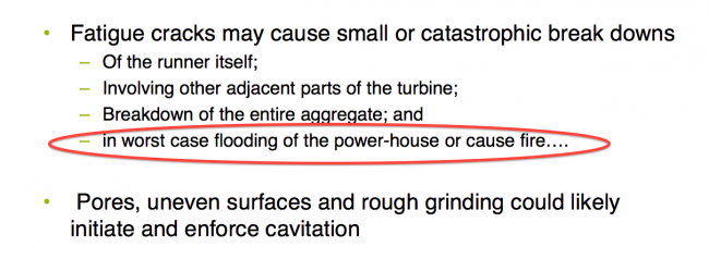 "Completely safe"? - flooding from an identical situation caused 75 deaths in Russia in 2009 [Murum Turbine Report]