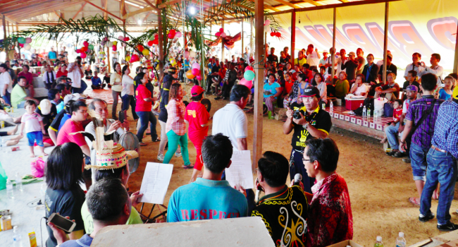 Indigenous communities from across Sarawak turned up to show support. Some facing their own NCR protests.