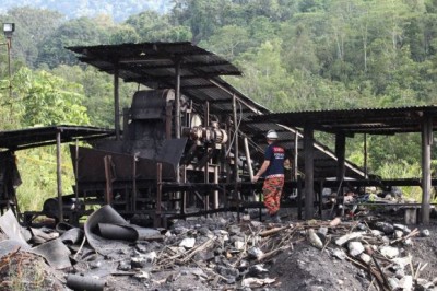 Tukuh dunju ti enda meruan enggau kurang arus pejalai angin dalam lubang arang batu