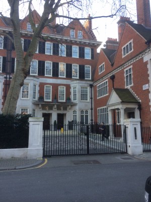 Handy bolt hole?  Jho Low bought this £23,250 property in London's Belgravia for Rosmah and Najib just before the last election - in case?