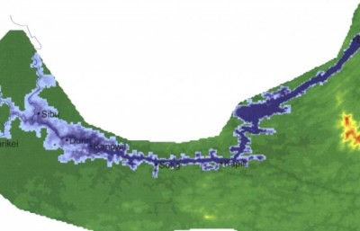 Murum's impact assessment's view of possible flooding...