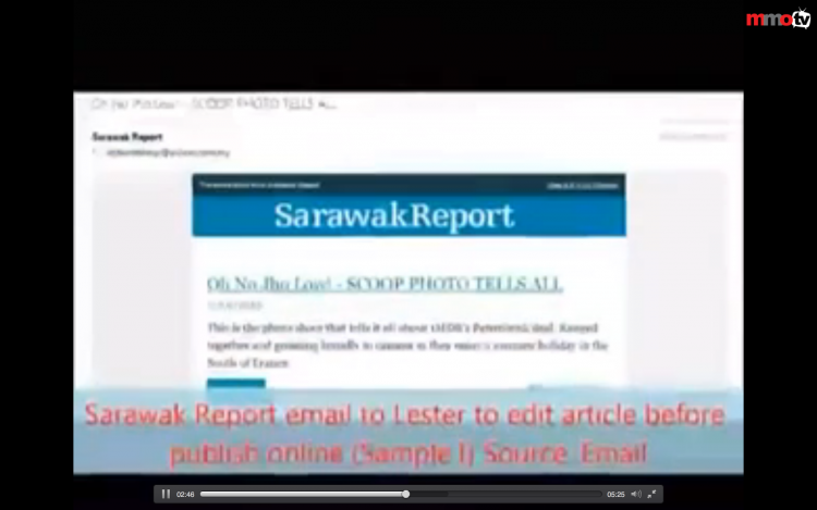 Lester produced as 'evidence' the normal newsletter he received, because like 7,000 other people he had signed up.