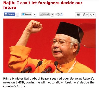 Begedi ke menua Barat, siti chara idup baru ke menua Malaysia dibai Najib?