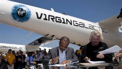 Aabar's mega-investment in the ill-starred Virgin Galactic is now a centre of attention once more. Husseiny and Branson signed on the deal