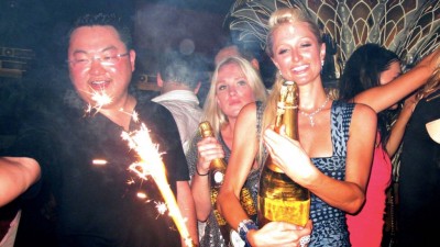 Jho Low with party friends