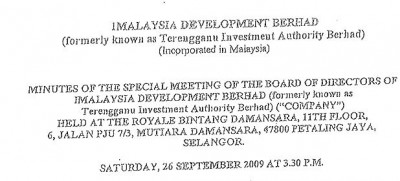 Aum raban pengarah 2 hari sebedau sempekat ditanggam nya terang bendar nunjukka bala pengarah 1MDB endang bedau sedia nanggam sempekat nya