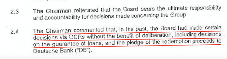 Poor oversight by the Board - so who was making all the investment decisions at 1MDB?