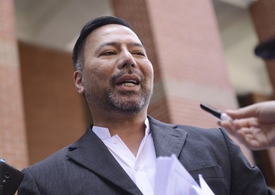 Khairuddin, freed on one charge only to be re-arrested outside the court under catch-all SOSMA