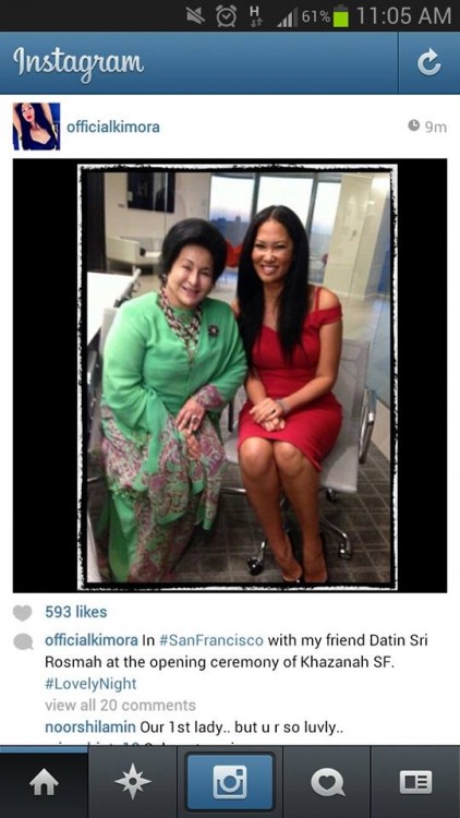 My friend Rosmah - by Kimorah