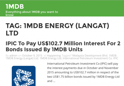 Committed to paying 1MDB's debts till June, in return for an equivalent repayment in assets