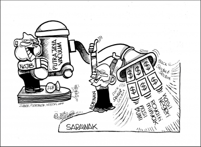 'Seditious' cartoonist Zunar gives his take on the Sarawak scene