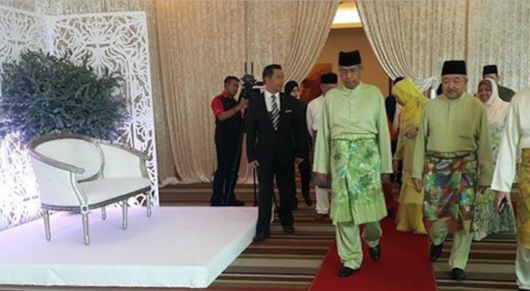 Bustari and Adenan celebrate (again) the lavish wedding of Bustari's son