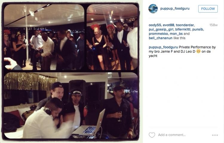 Leonardo Dicaprio was among guests at Jho Low's 2013 New Years eve bash - all paid for by the young party boy