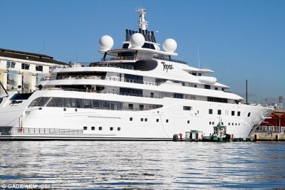 Yacht Topaz - it is now evident that it was financed by money stolen from 1MDB
