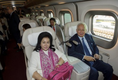 Najib has dangled projects like a high speed train in Thailand - but in return demanded extradition of key 1MDB witness Xavier Justo