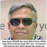 Just RM500k out of that RM2.6 billion?