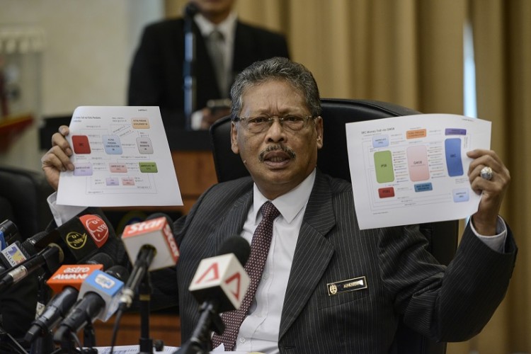 AG Apandi first alerted the public by inadvertently waving the papers on Putra Perdana Construction Sdn Bhd and its subsidiary, Permai Binaraya Sdn Bhd on the day he 'cleared' 1MDB