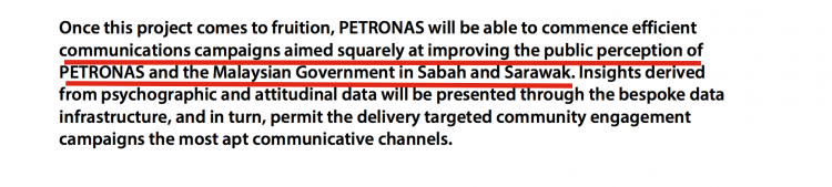 No Malaysian Government involvement with SCL?