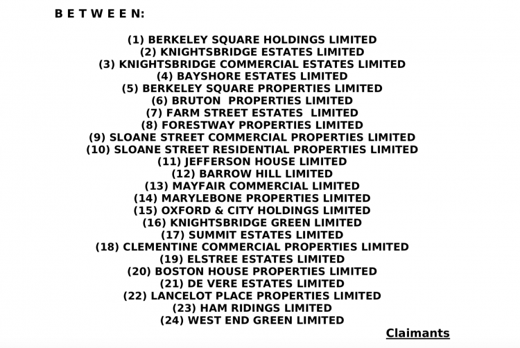 The once secret off-shore companies that hid Sheikh Khalifa's £5 billion London property portfolio