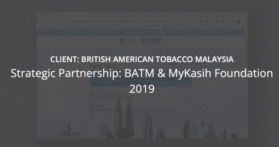 British American Tobacco's 'Strategic Partner' in Malaysia